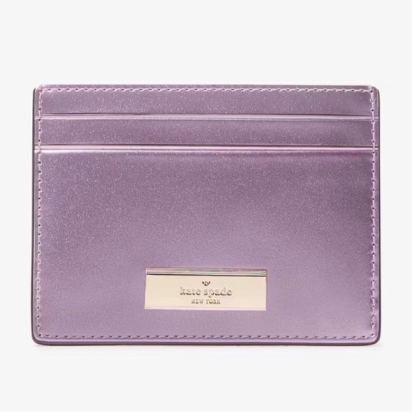Kate Spade Kenzie Boxed Small Cardholder in Quartz Pink